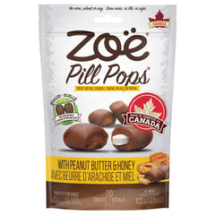 Zoë Pill Pops: emballage pratique pour chiens et administration sans stress.