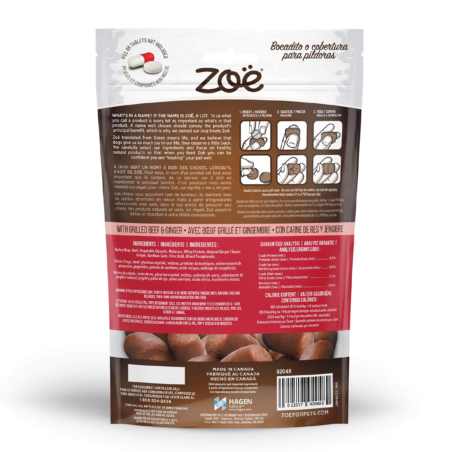 Zoë Pill Pops : texture moelleuse prête à l’emploi.