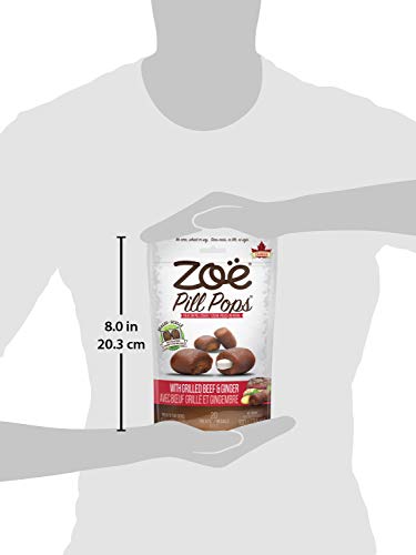 Zoë Pill Pops : utilisation simple pour masquer un médicament.