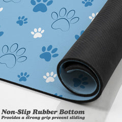 Tapis Zoeeya anti-dérapant arrière en caoutchouc, repas plus stable.
