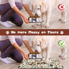Tapis Zoeeya facile à nettoyer, compatible lavage en machine ou à la main.
