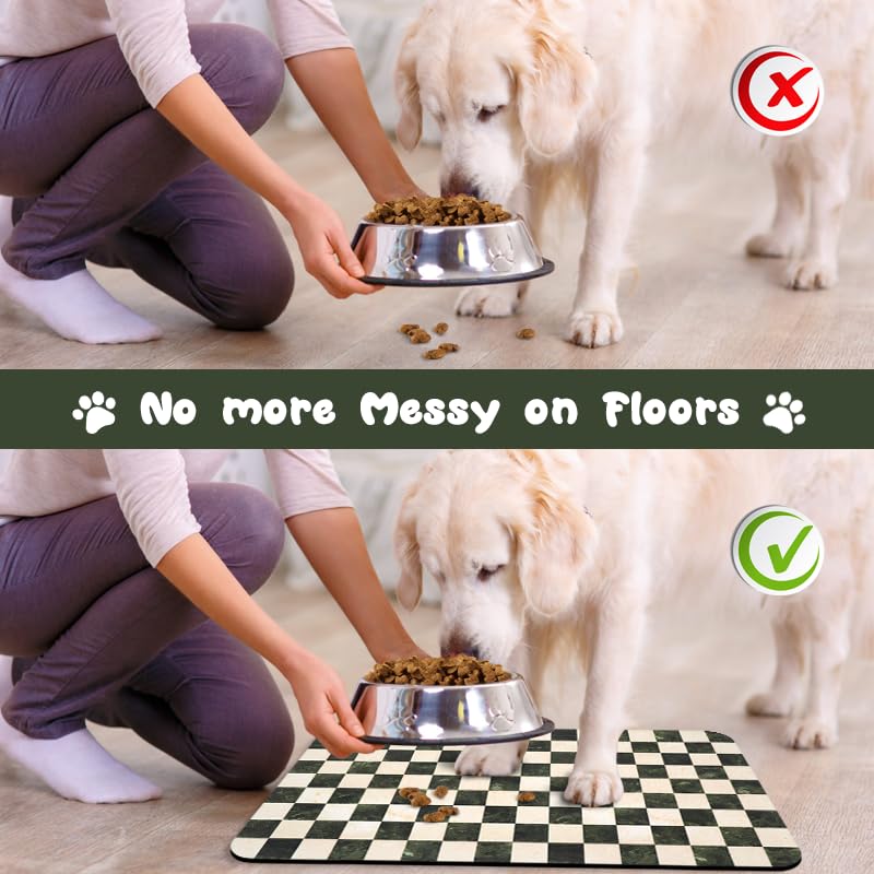 Tapis Zoeeya motif plaid, nettoyage facile et sans odeur.
