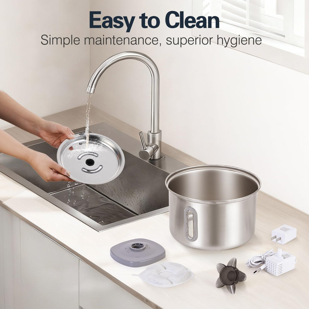 ZOESEEK design 3L, réservoir pratique lors de déplacements.