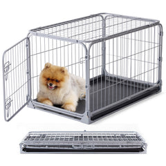 Cage ZOMISIA pliable 30 pouces anti-évasion, idéale pour petit chien.