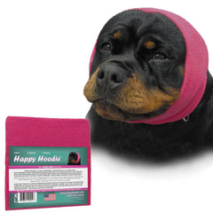 ZONI PETS Happy Hoodie en action sur un chien, apaisement lors du toilettage.