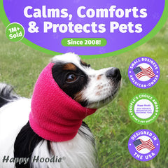 Happy Hoodie utilisé lors du toilettage en salon, pour chien et chat.