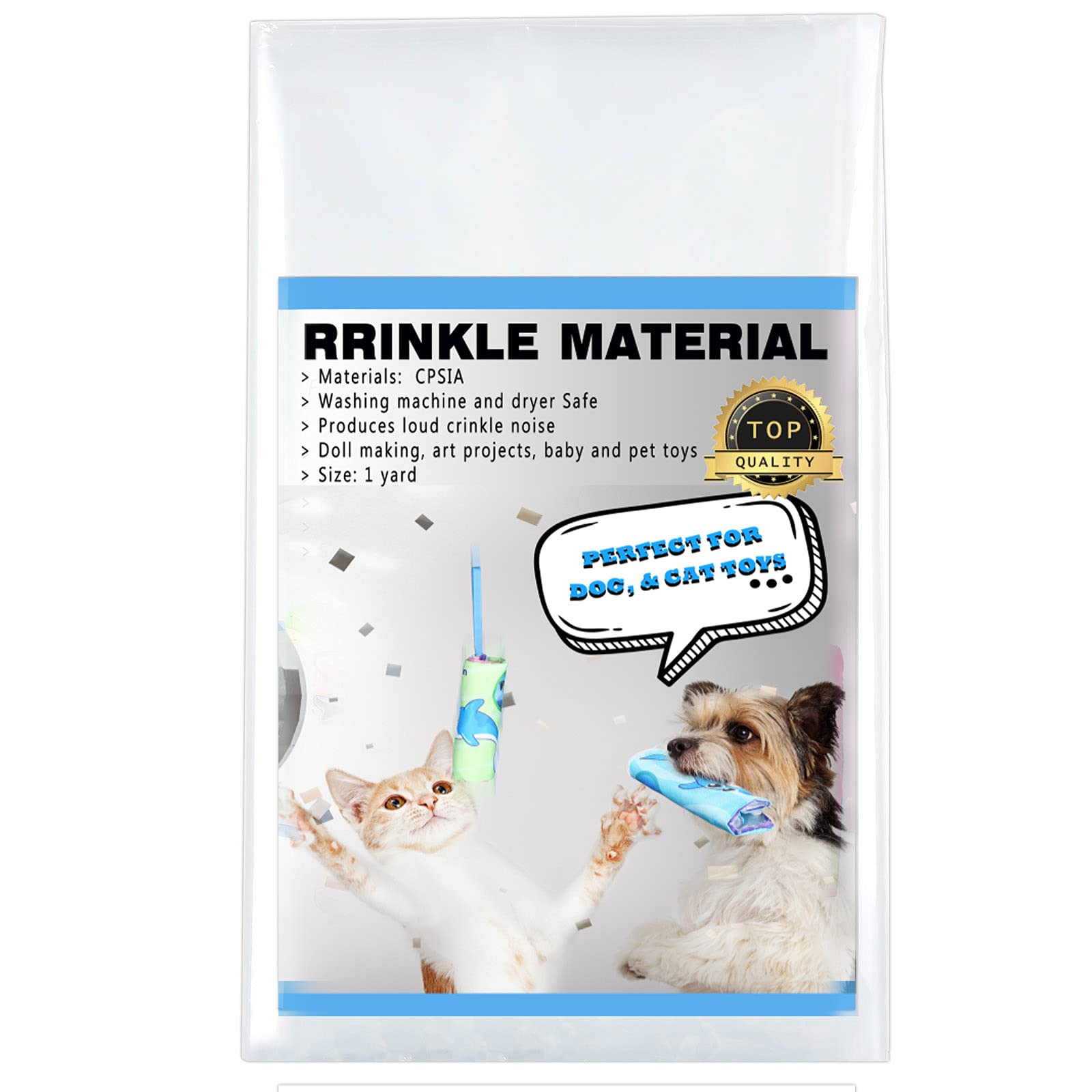 Zonon papier bruitant pour jouets bébé, facile à couper et personnalisable.