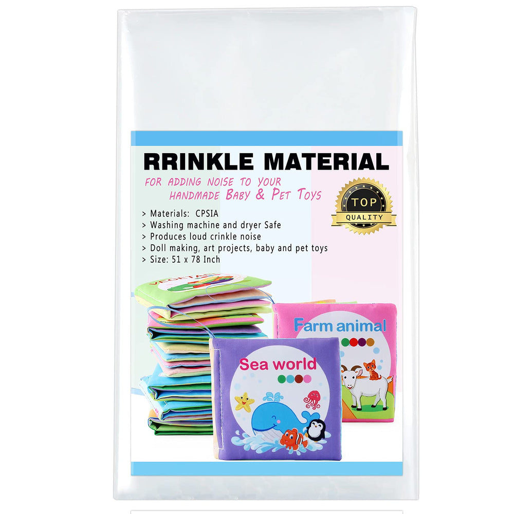 Zonon papier crinkle bruyant pour jouets animaux, idéal pour stimuler le jeu