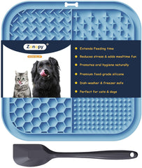 Zonopy Licking Mat avec ventouses multiples pour fixation fiable sur surface lisse, distraction assurée