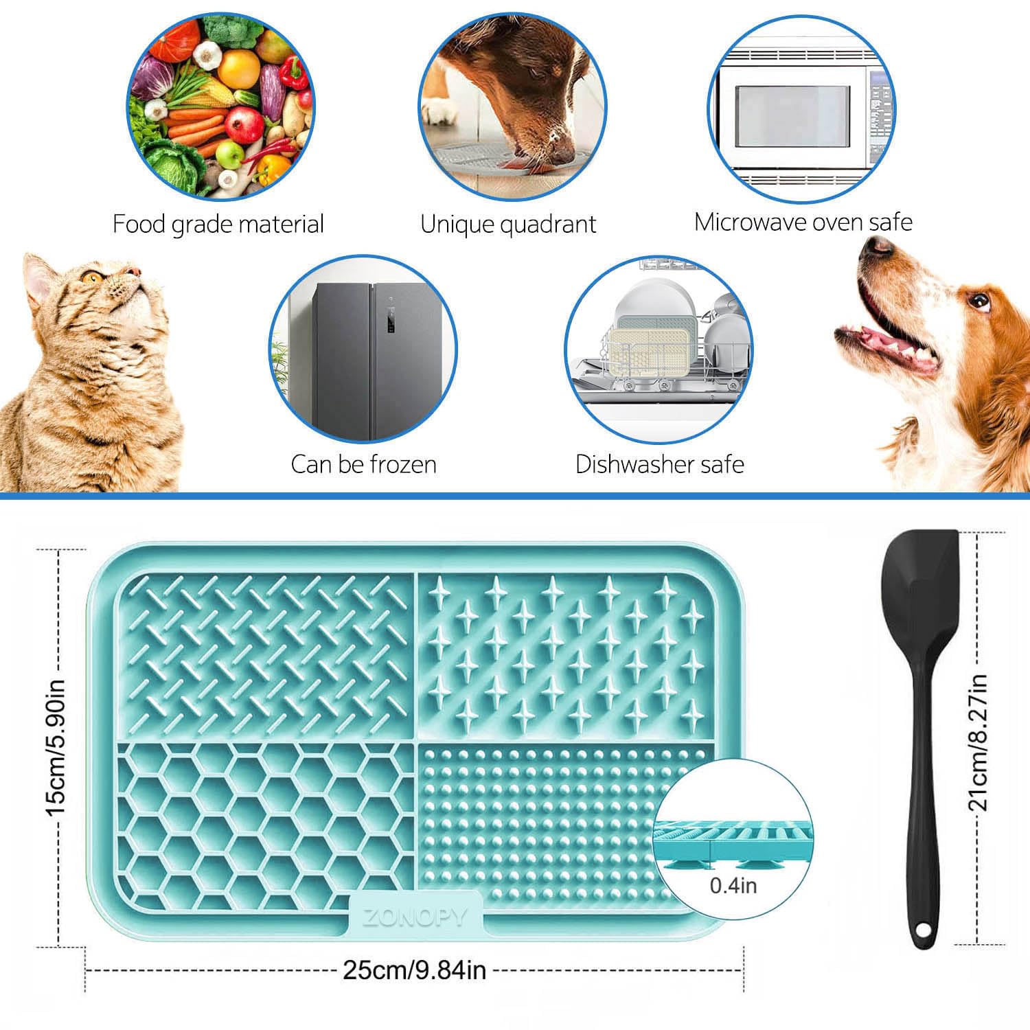Matériau silicone alimentaire sans BPA assure sécurité et nettoyage facile.