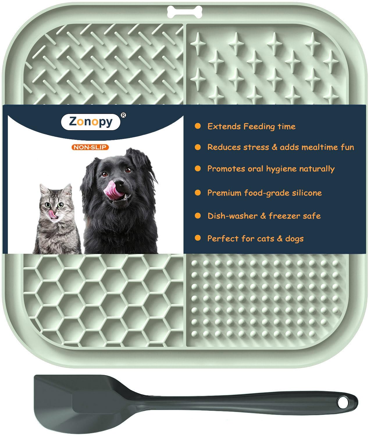 Zonopy tapis de lechange vue avant, prêt a occuper chien ou chat
