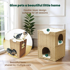 Zonoria Zephyria deux-cachettes refuge privé pour chats et petits animaux