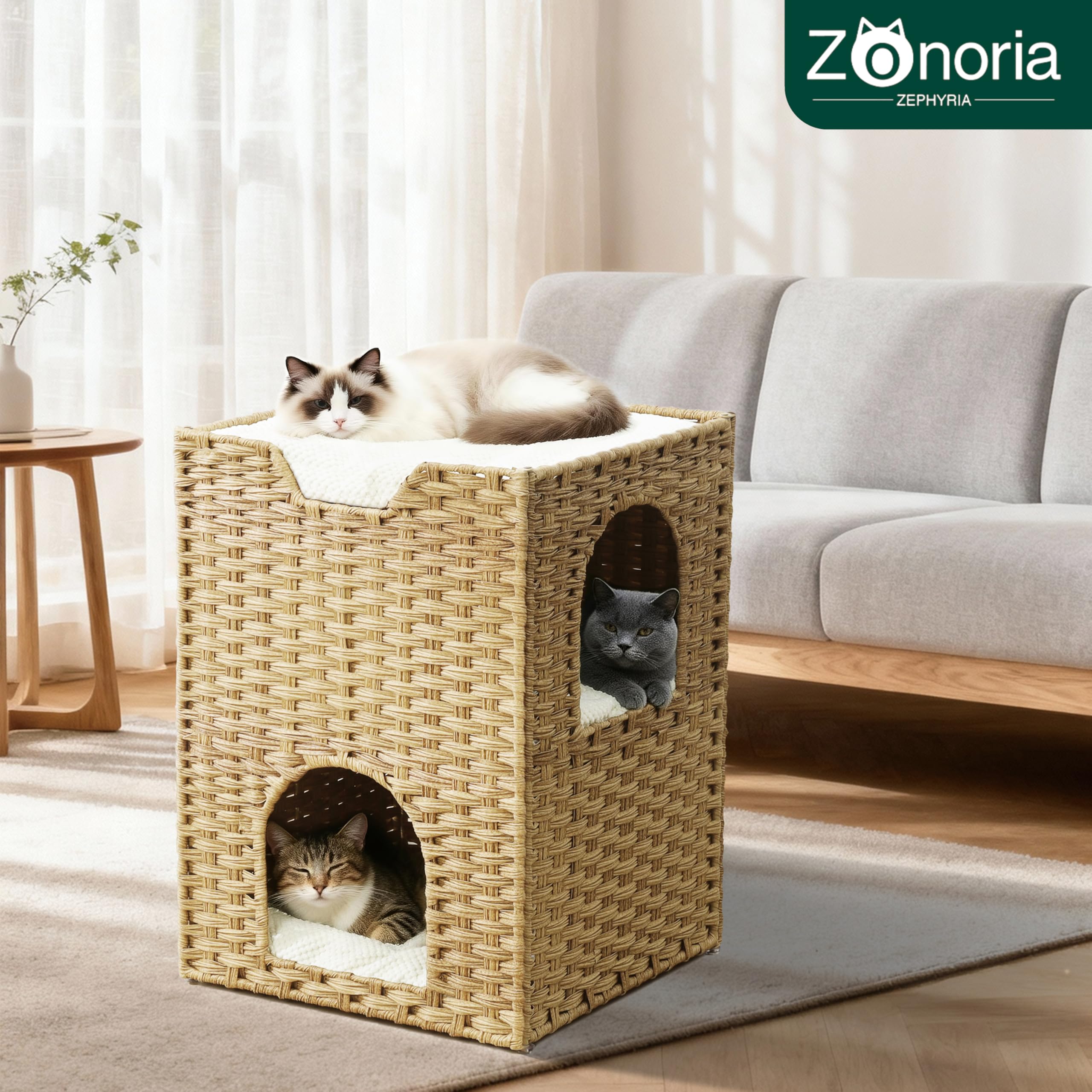 Zonoria Zephyria intérieur-3-niveaux accès séparés pour repos partagé