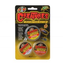Zoo Med Creatures Food Jelly Cup, gobelet alimentaire pratique pour nourrir insectes en terrarium
