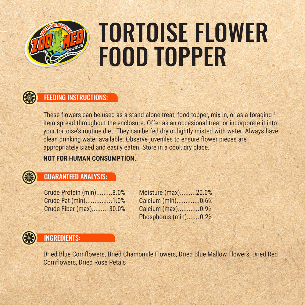 Fibre alimentaire pour tortues favorise un transit régulier et sain.