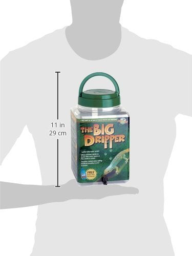 Zoo Med Le Grand Goutteur galon simulant la pluie naturelle pour humidifier l'habitat réptile