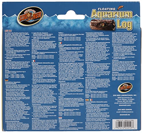 Zoo Med Log Flottant Petit les poissons grimpent sans roulis.