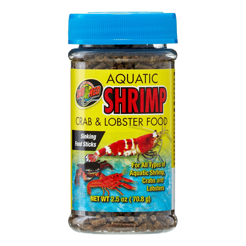 Zoo Med – nourriture coulante pour crevettes, idéale pour nourrir au fond de l’aquarium.