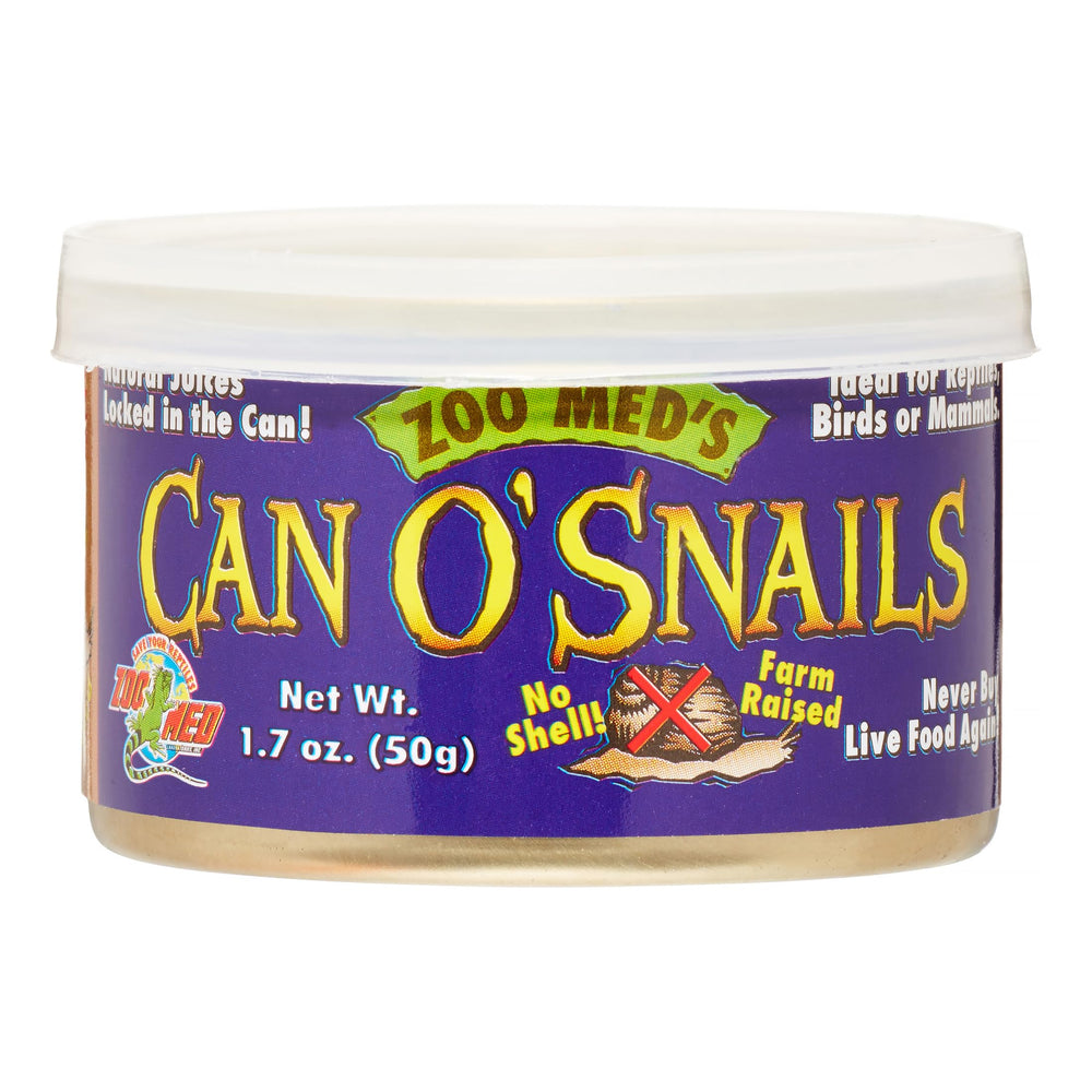 Zoo Med – Nourriture d'escargots pour tortues, pratique et nourrissante pour l'alimentation quotidienne.