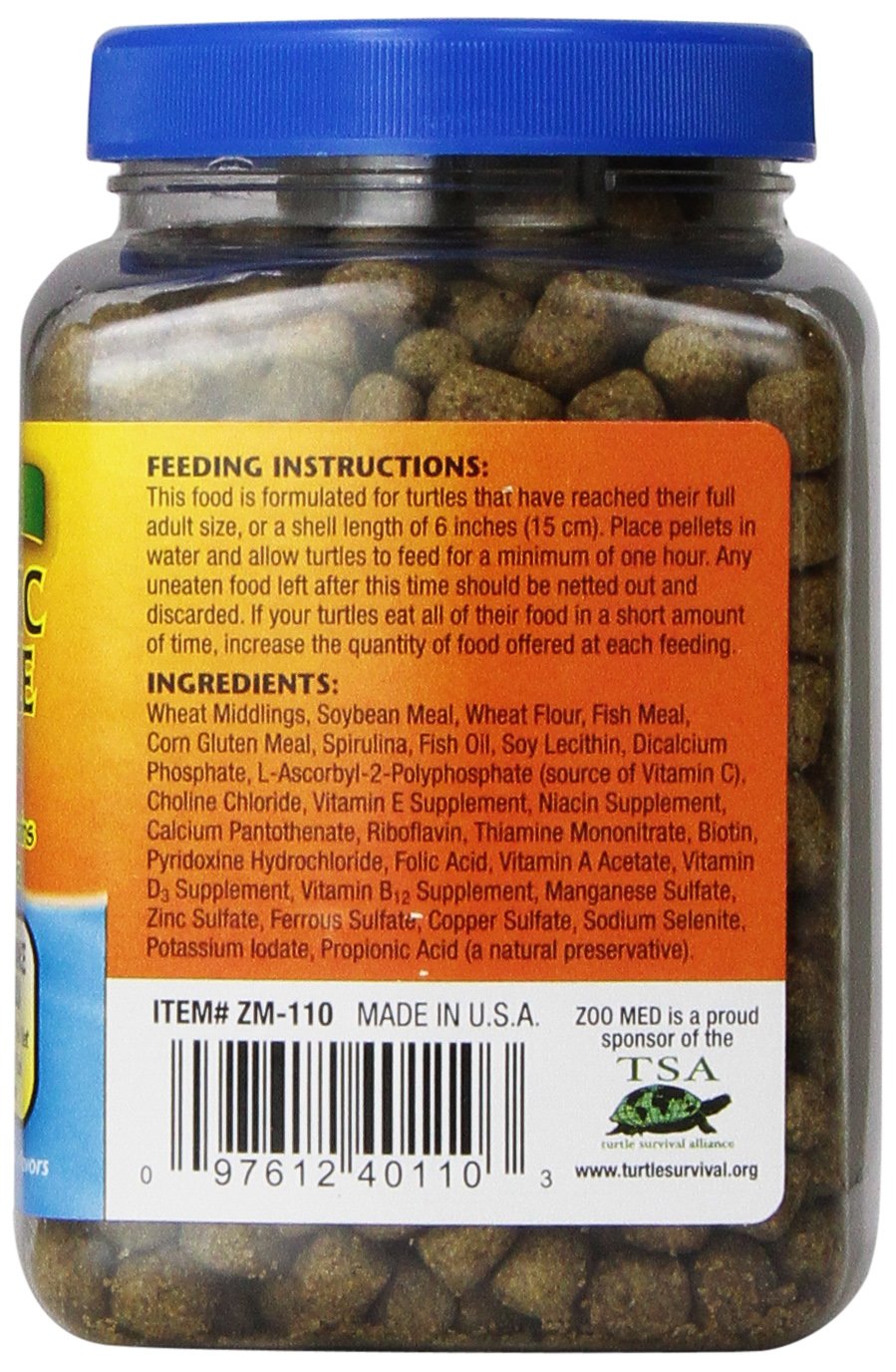 Zoo Med: pellets de tortue aquatique facilitant la localisation du repas
