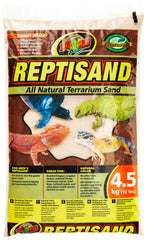 Zoo Med ReptiSand Desert White, cadre désertique réaliste pour dragons barbus et tortues.