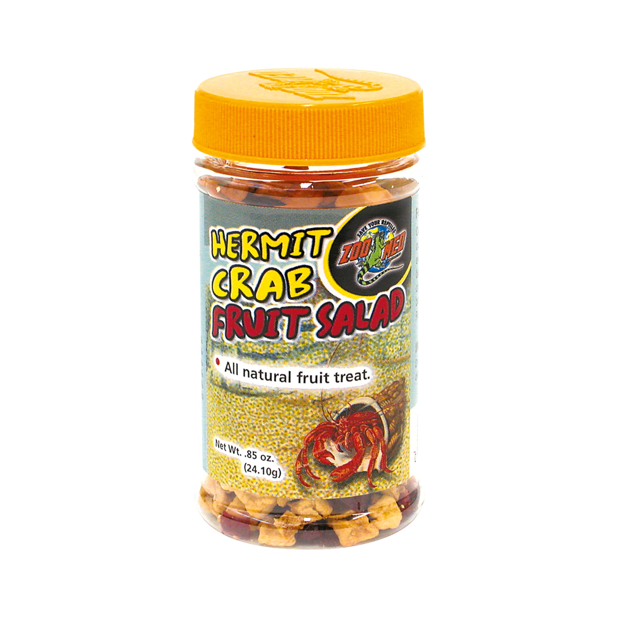 Zoo Med Salade de fruits pour crabe ermite, collation naturelle et savoureuse.