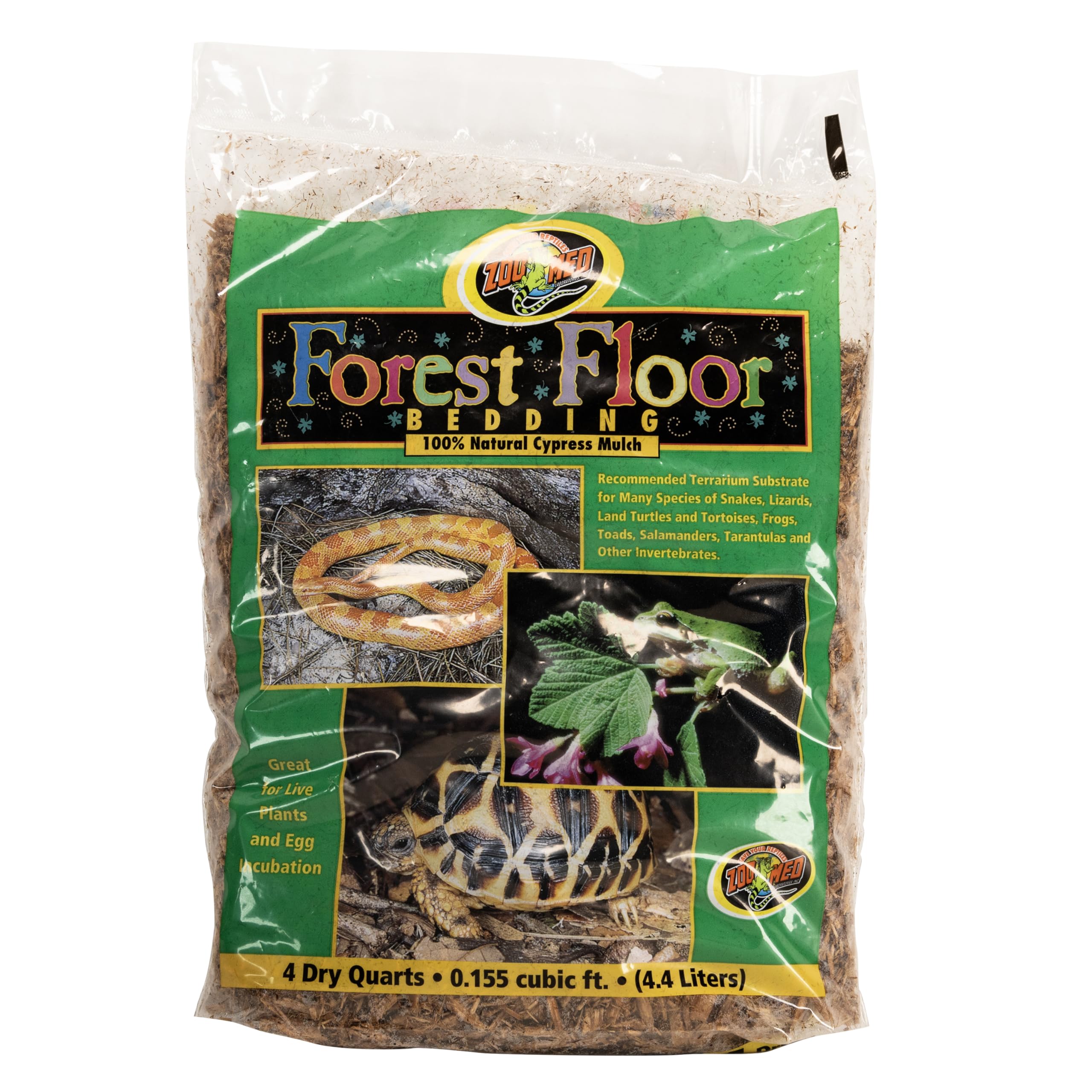 Litière Zoo Med foret naturelle pour terrarium.