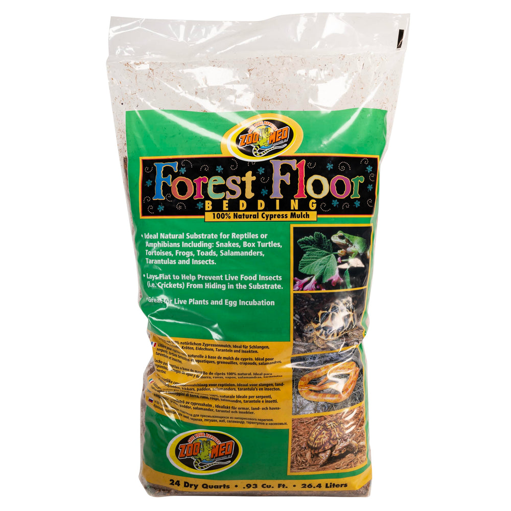 Zoo Med Substrat Sol Foret: sol naturel et humidité constante pour terrarium.