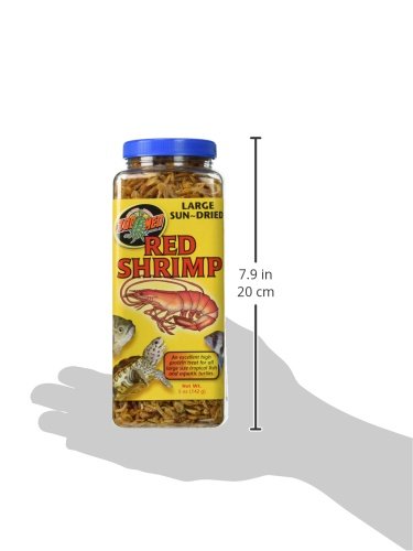 Texture riche des crevettes rouges séchées pour diversifier le régime des animaux.