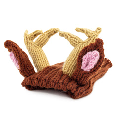 Zoo Snoods snood-hiver renne-chien-tricot, enveloppe les oreilles rapidement