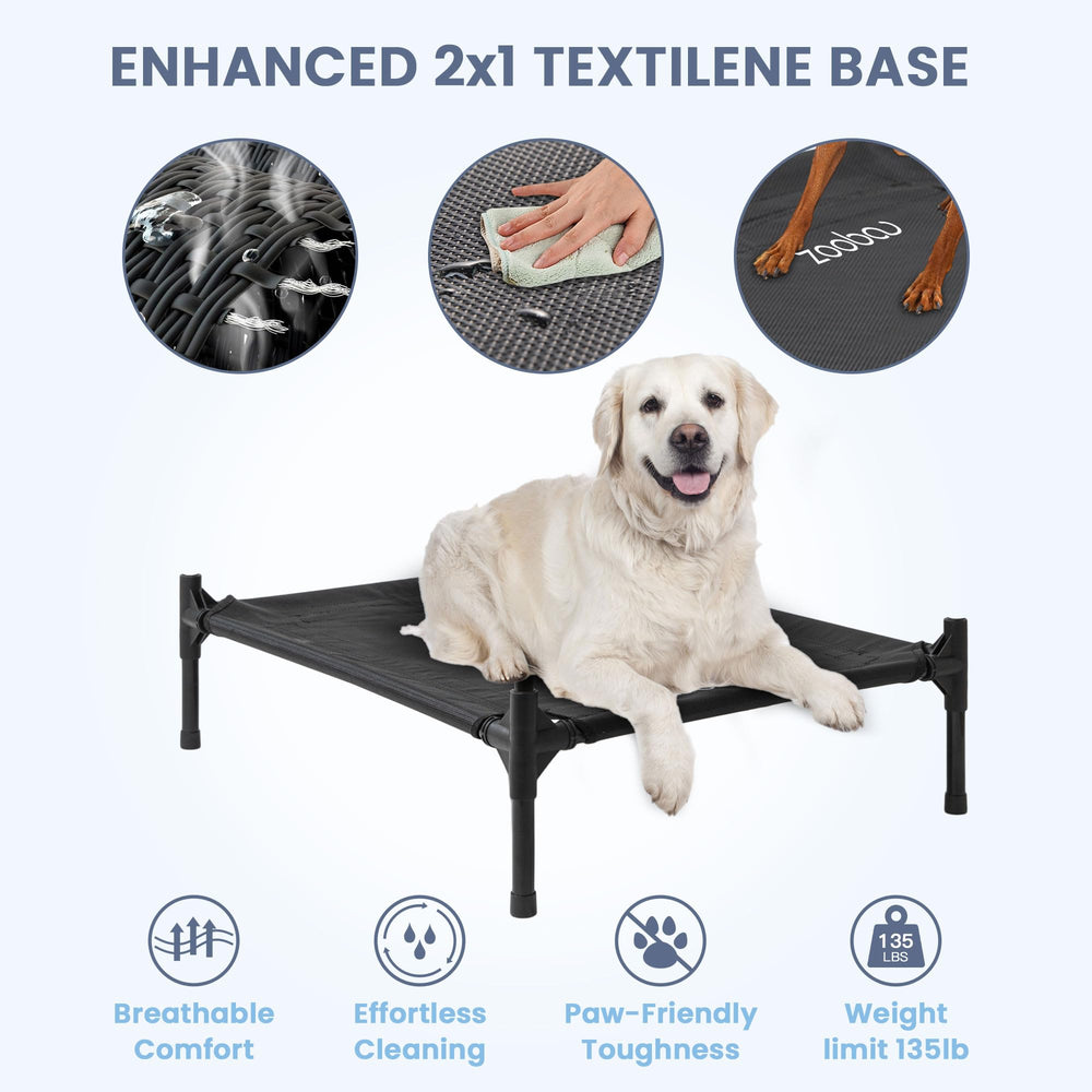 Zooba refuge sécurisant pour chien de grande taille, espace privé rassurant.