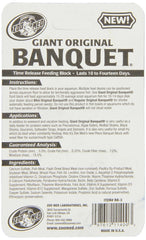 Zoo Med Giant Banquet Block Feeder, démonstration d'alimentation continue utile lors d'absences.
