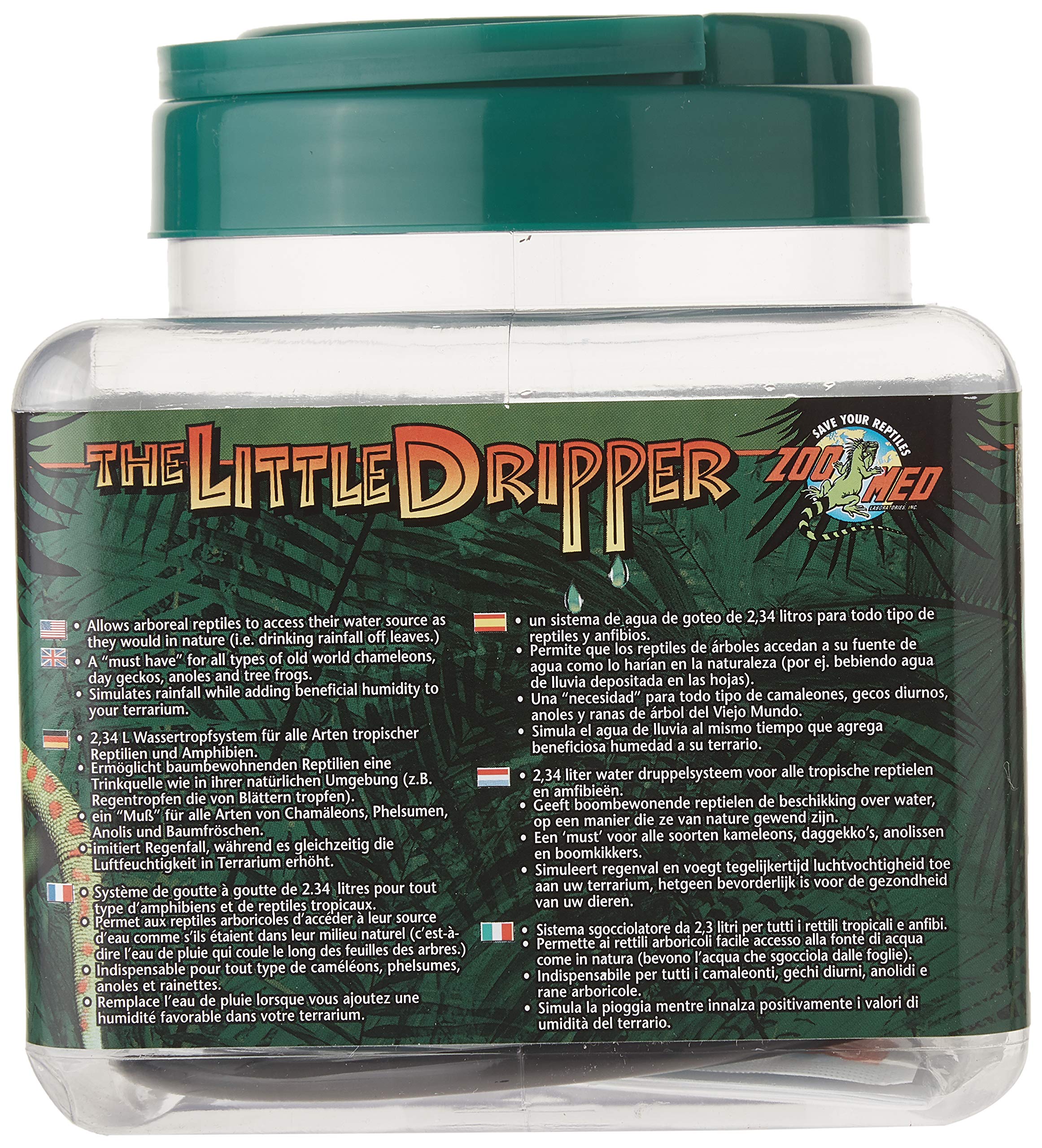Zoomed Little Dripper, plastique facile à nettoyer pour l'entretien