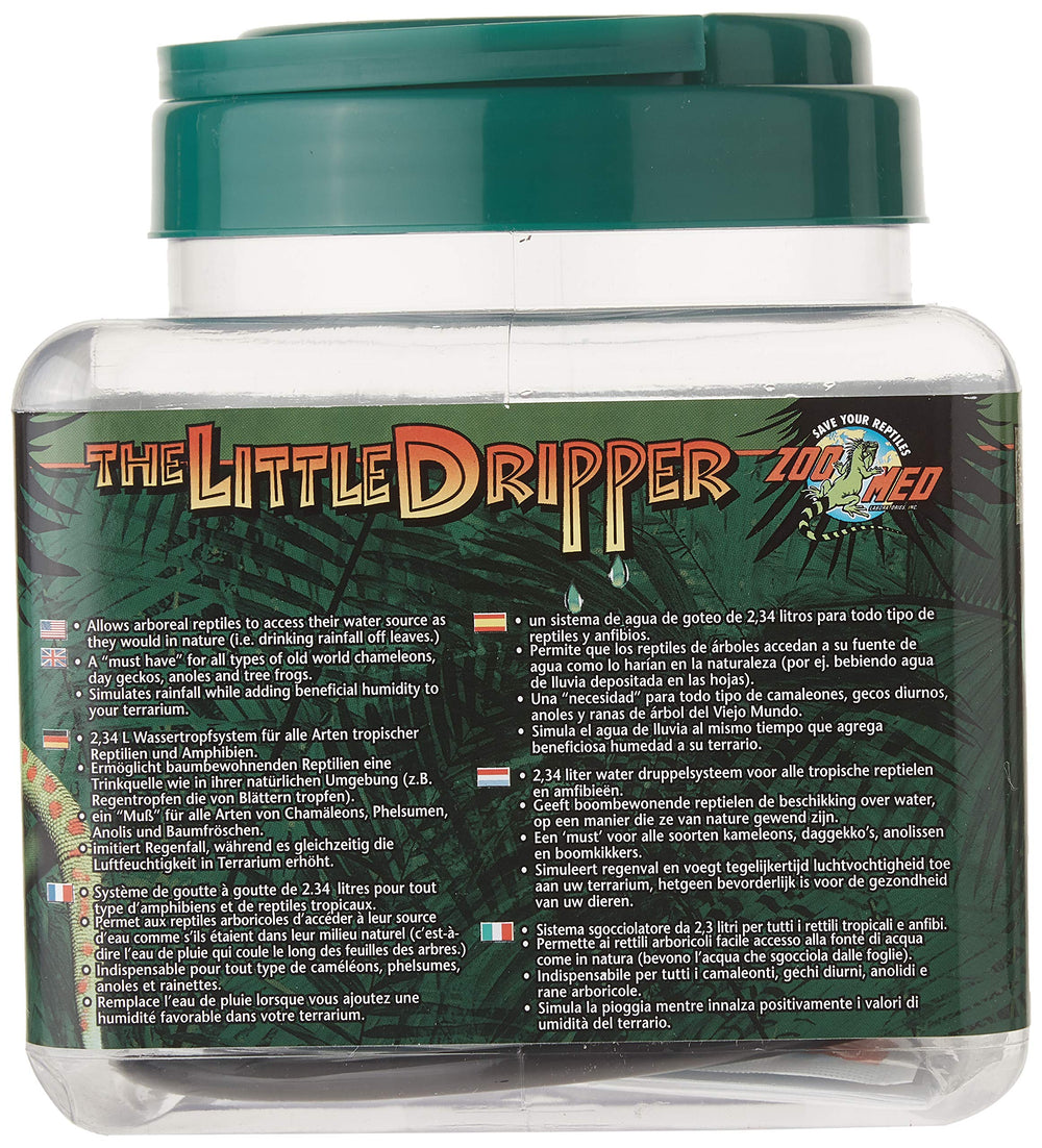 Zoomed Little Dripper, plastique facile à nettoyer pour l'entretien