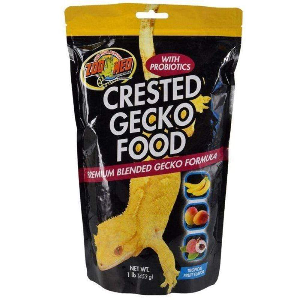 Zoo Med Gecko Cresté – Poudre fruits tropicaux pour digestion équilibrée et appétence