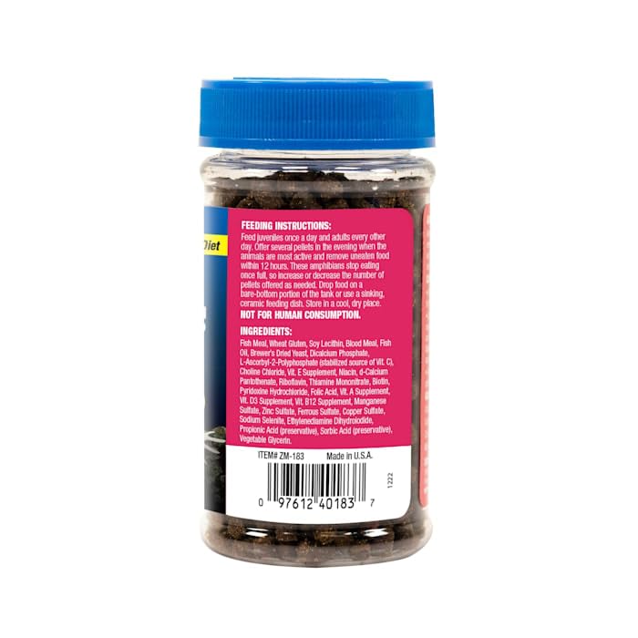 Zoo Med salamandre aquatique – granulés 4 mm adaptés
