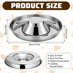 Bol ralentisseur Zopeal pour chiots, centre-eleve facilitant une prise lente.