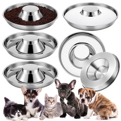 Bol Zopeal en inox pour chiots, diamètre 13,4 pouces, pratique et durable.