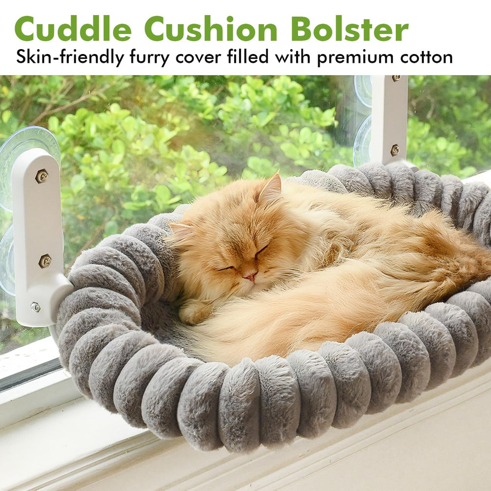Zoratoo ventouses-fenêtre chat solides assurent fixation fiable et détachement rapide.