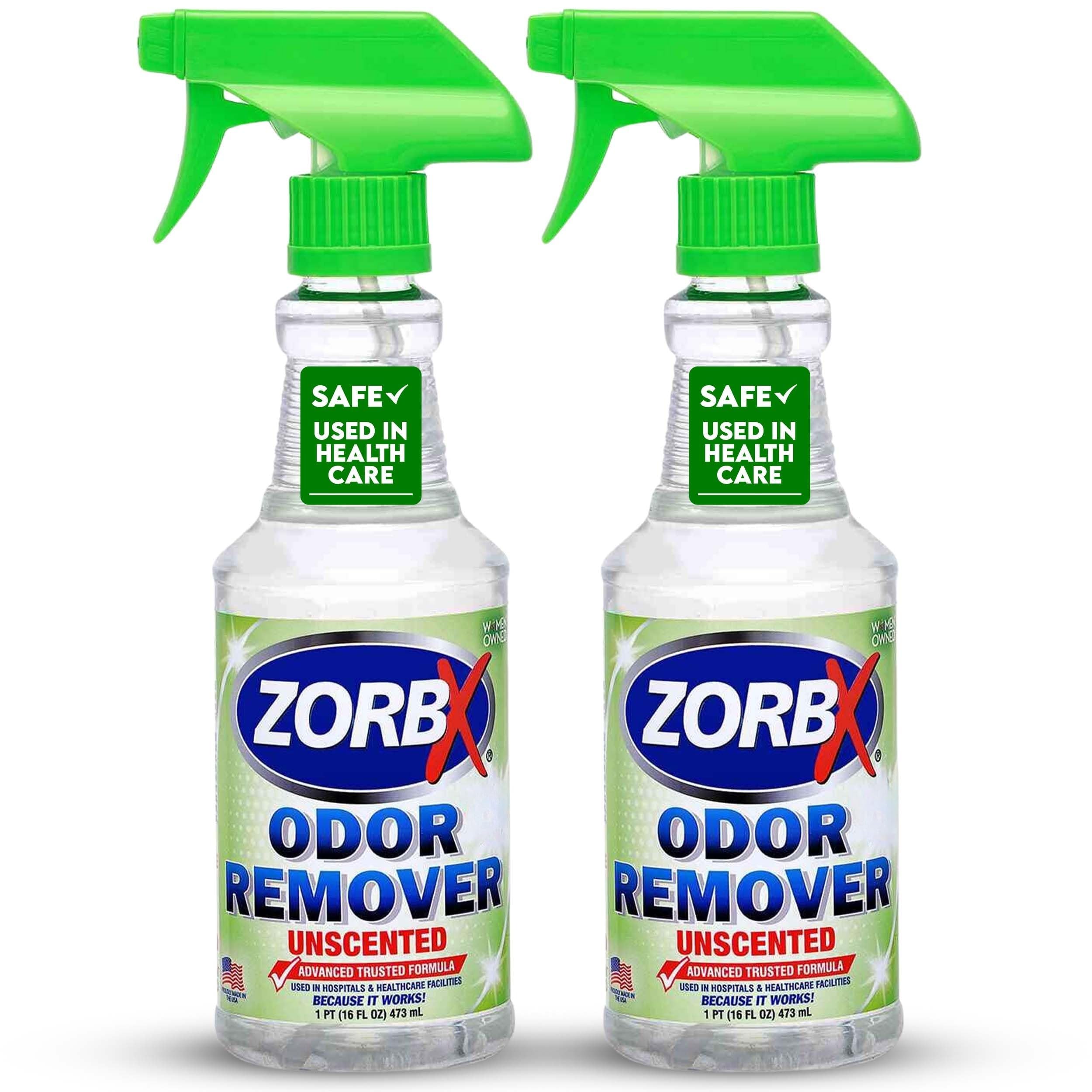 ZORBX éliminateur d'odeurs sans parfum – bouteille 16 oz prête à l’emploi