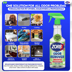 Utilisation en voiture avec le spray désodorisant ZORBX.