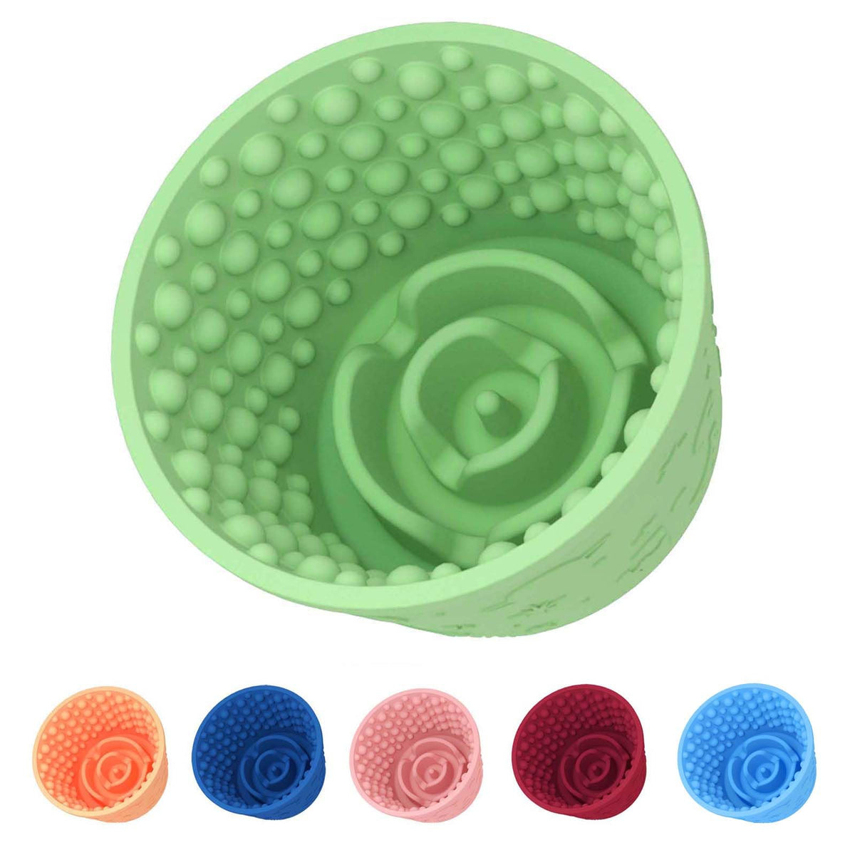 ZOURYNUA Gamelle lentement nourrissante pour chiens – ralentit l'ingestion.