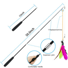 Jouet lunettes ZPH pour chats stimulant la curiosité et le regard du chat.
