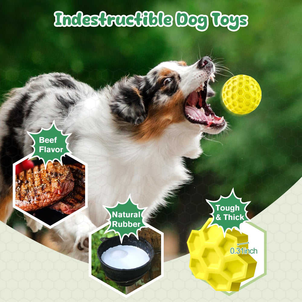Balle ZRIFAQESW arome boeuf pour mastication durable
