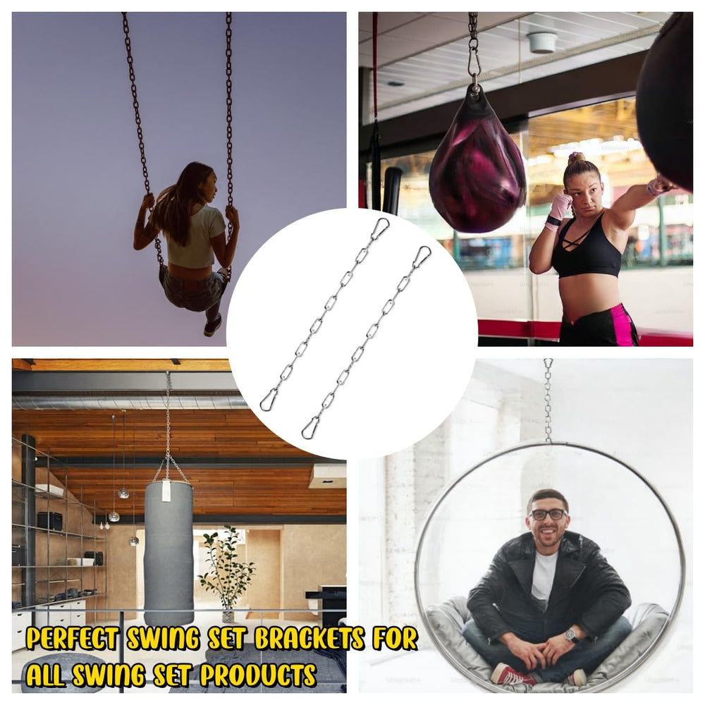 Chaîne ZRruowin pour trapeze yoga, suspension fiable et réglable.