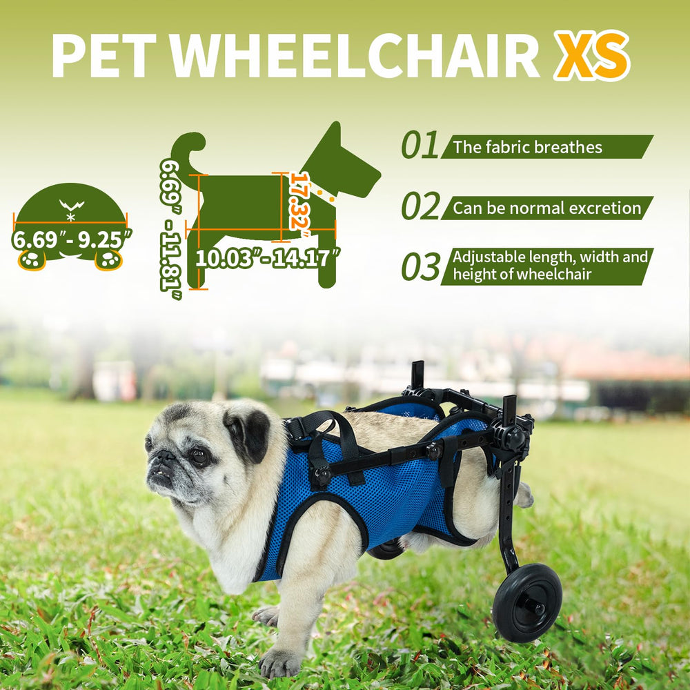 Zuagi réglage hauteur largeur, ajustement personnalisé pour chaque chien.