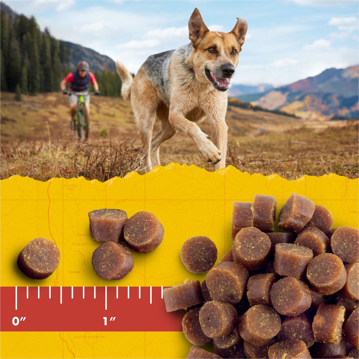 Zuke's Mini Naturals sans maïs, option sans céréales.