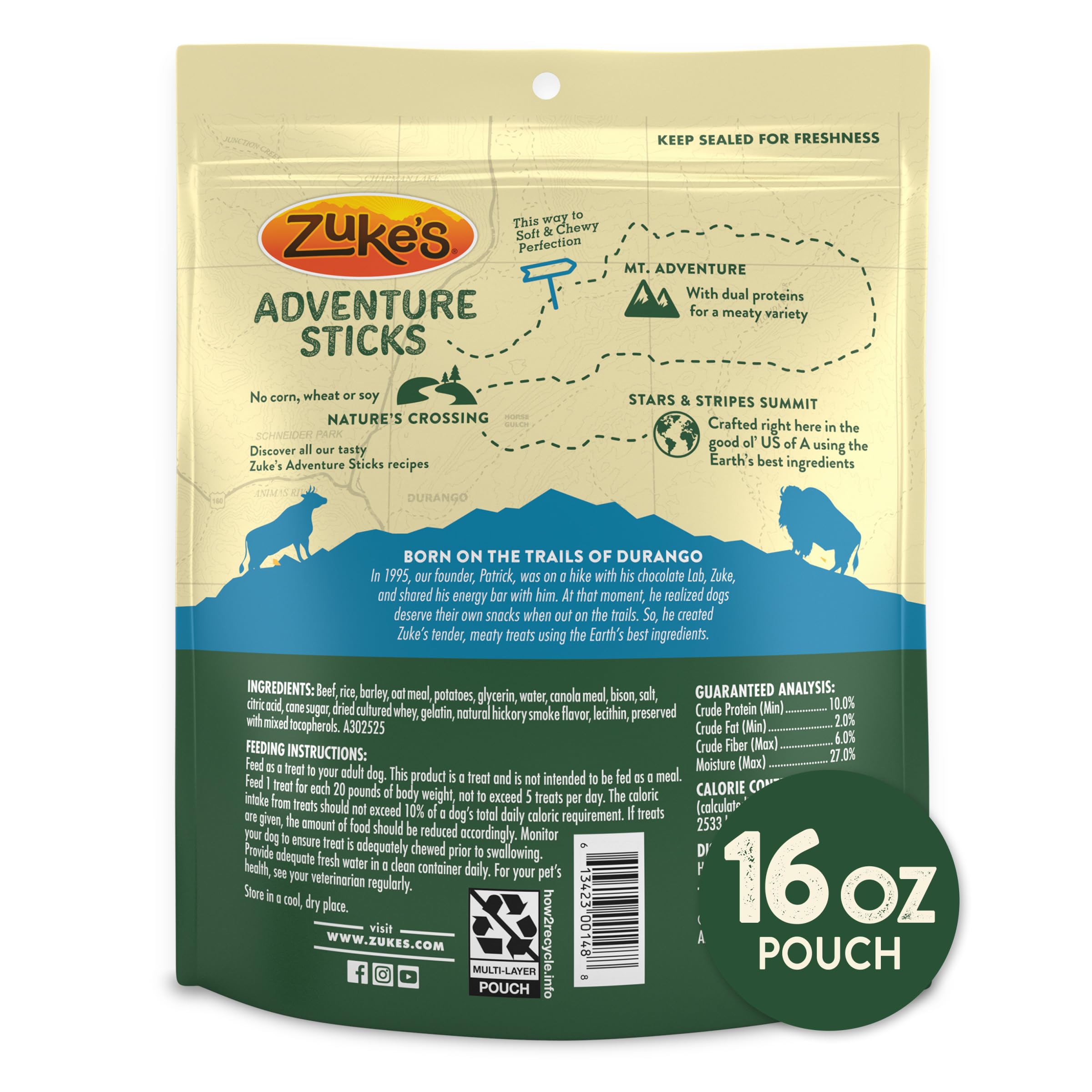 Format pratique 16 oz pour les sorties quotidiennes.