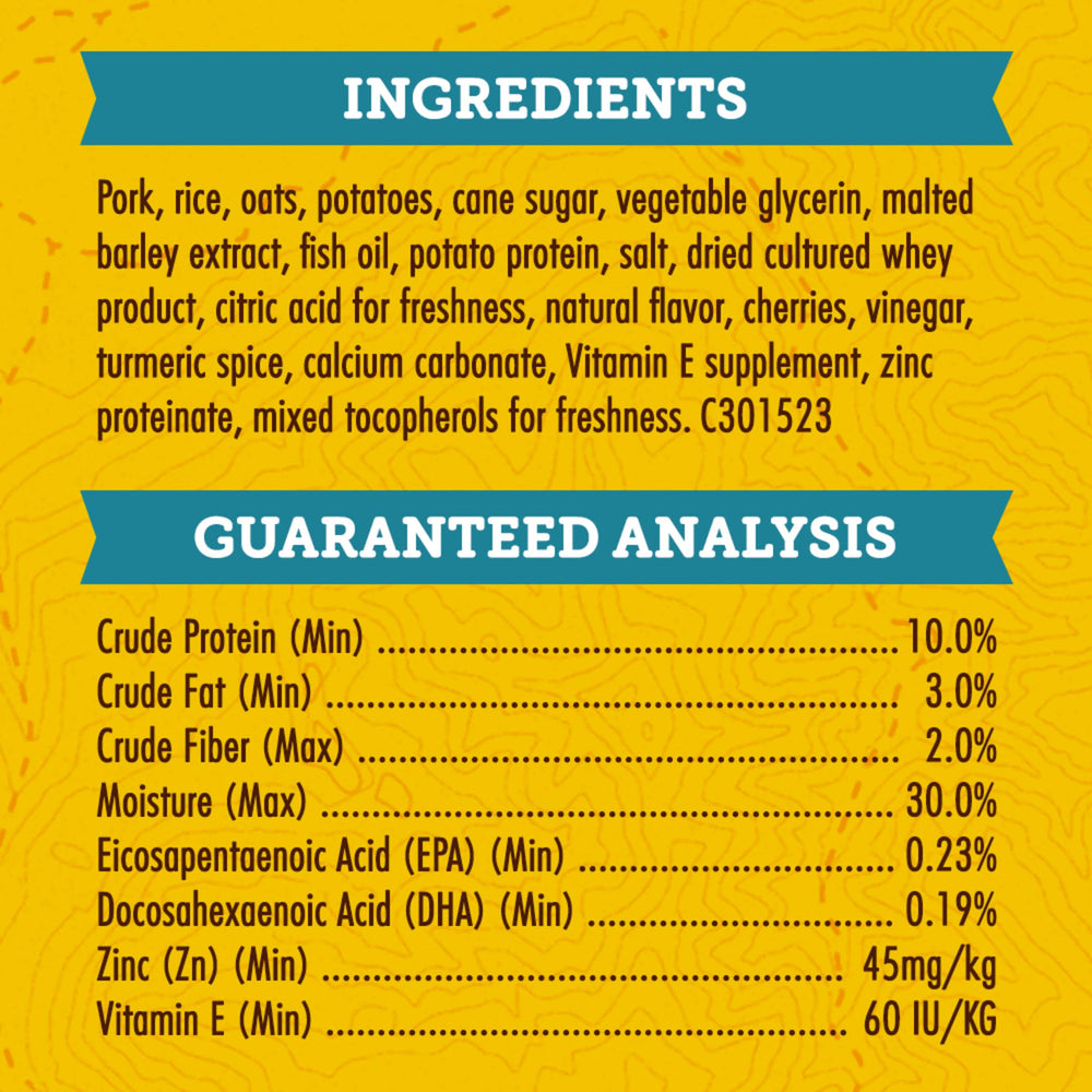 Zuke’s Puppy Naturals riches en vitamines et minéraux pour la croissance.