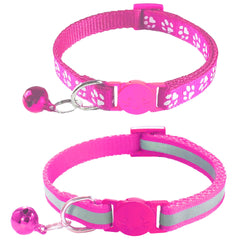 Collier zulinlong avec boucle breakaway rose, pour sécurité et liberté au quotidien.